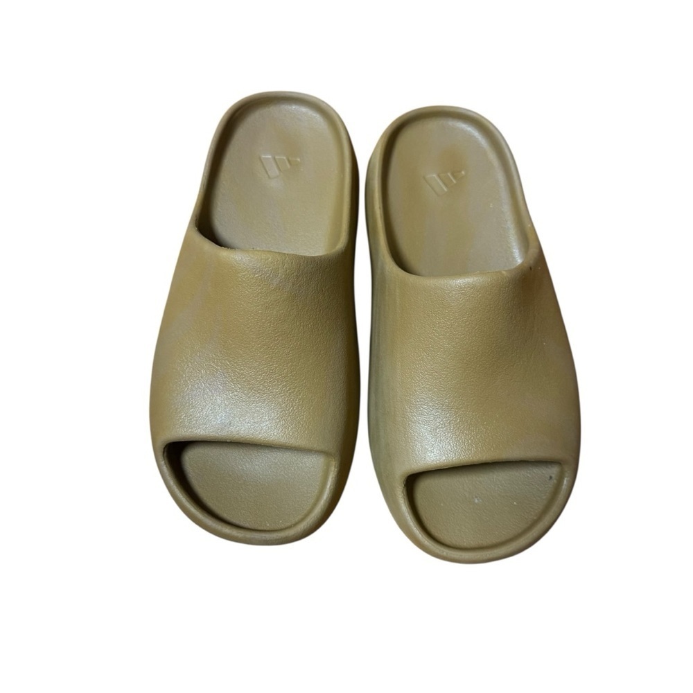 Yeezy| Kids Adidas Ochre Slide Sandals- Size Little Kid 3